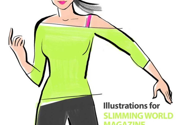 Slimming World Fitness Illustration