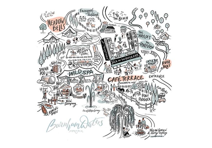 Jo Goodberry Illustrated Map