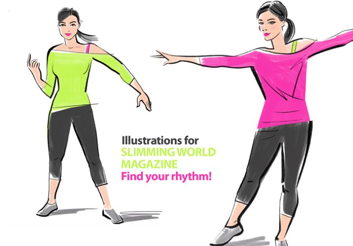 Jo Goodberry Slimming World Illustrations