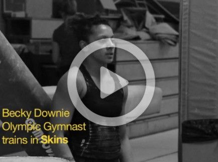 Becky Downie uses Skins compression clothing